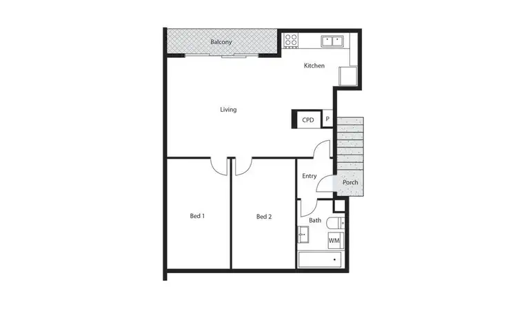 Floorplan of Homely house listing, 5/9 Farrer Place, Farrer ACT 2607