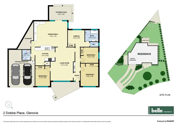 Floorplan of Homely house listing, 2 Dobbie Place, Glenorie NSW 2157