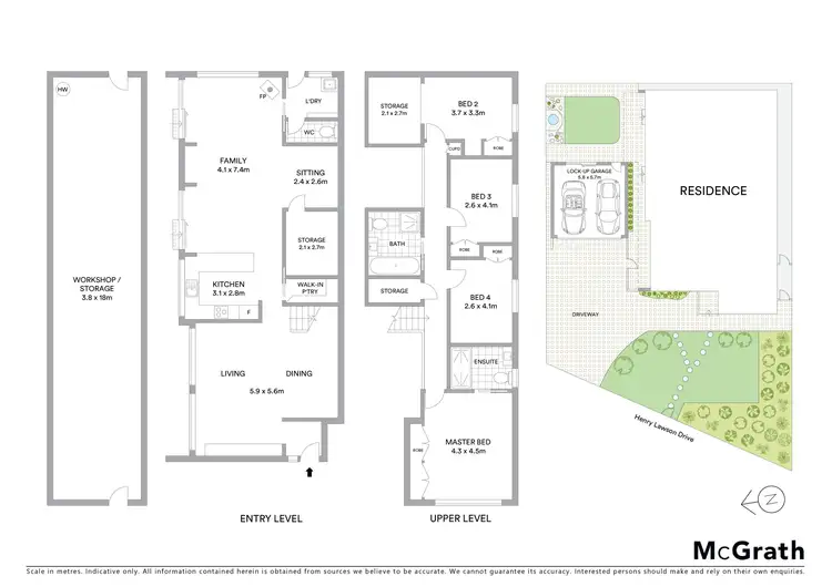 Floorplan of Homely house listing, 869 Henry Lawson Drive, Picnic Point NSW 2213