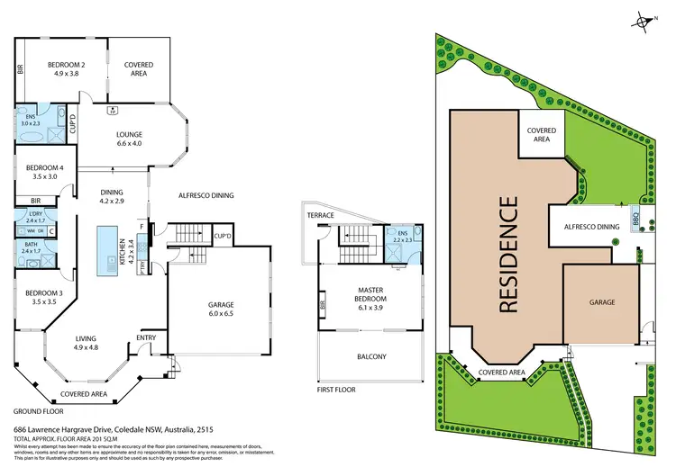 Floorplan of Homely house listing, 686 Lawrence Hargrave Drive, Coledale NSW 2515