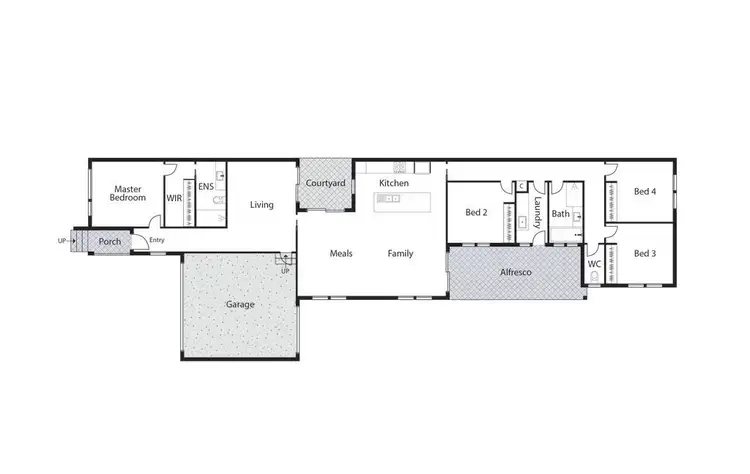Floorplan of Homely house listing, 29B Williamson Street, Holder ACT 2611