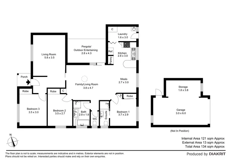 Floorplan of Homely house listing, 11 Sunset Place, Ocean Grove VIC 3226