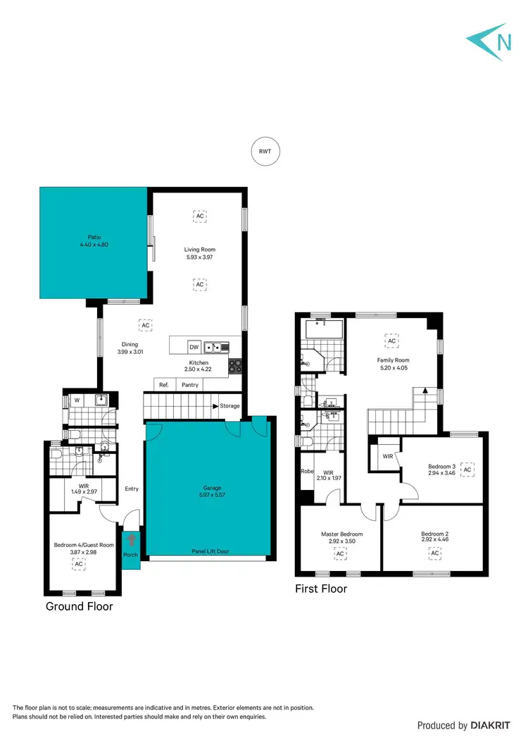 Floorplan of Homely townhouse listing, 17 Ross Street, Plympton Park SA 5038