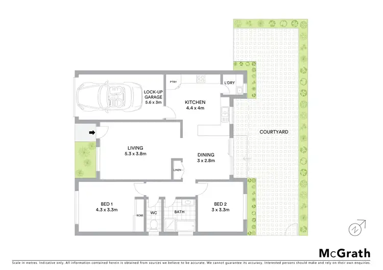 Floorplan of Homely townhouse listing, 8/9 Busaco Road, Marsfield NSW 2122