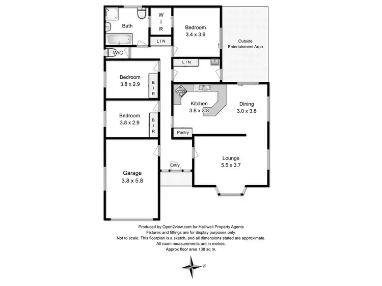 Floorplan of Homely house listing, 16 Cherry Hill Road, Latrobe TAS 7307
