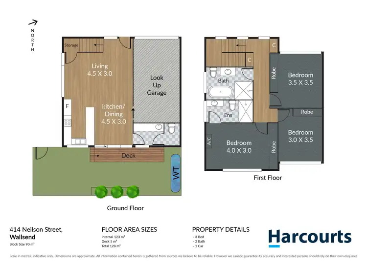 Floorplan of Homely townhouse listing, 4/14 Neilson Street, Wallsend NSW 2287