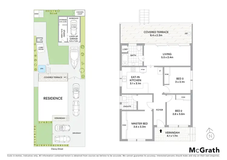 Floorplan of Homely house listing, 50 Clancy Street, Padstow Heights NSW 2211