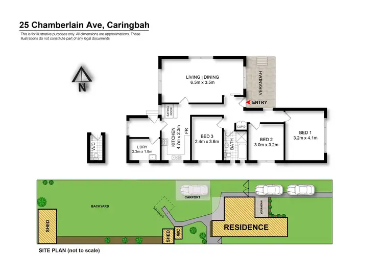 Floorplan of Homely house listing, 25 Chamberlain Avenue, Caringbah NSW 2229