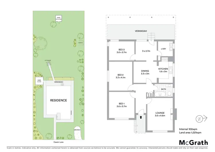 Floorplan of Homely house listing, 8 Cassin Lane, Mudgee NSW 2850