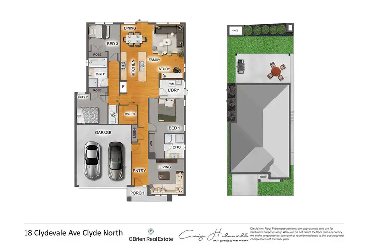 Floorplan of Homely house listing, 18 Clydevale Avenue, Clyde North VIC 3978