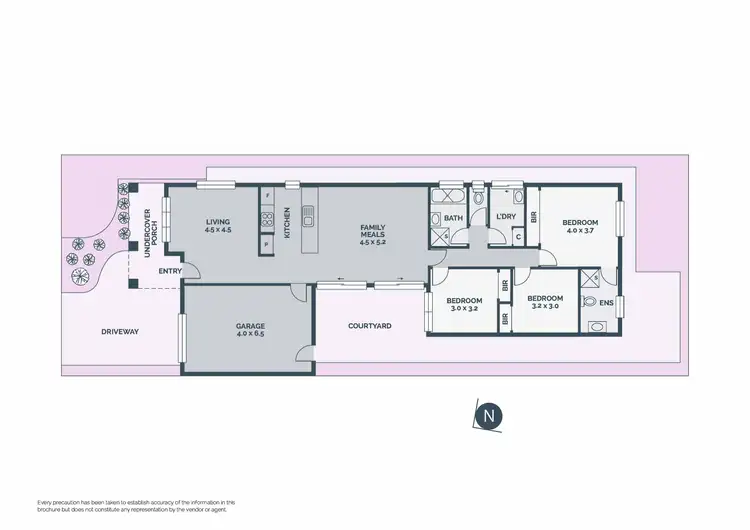 Floorplan of Homely house listing, 11 Camouflage Drive, Epping VIC 3076