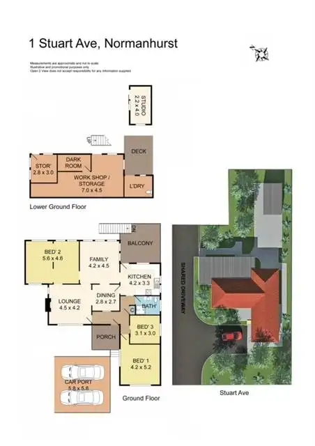 Floorplan of Homely house listing, 1 Stuart Avenue, Normanhurst NSW 2076