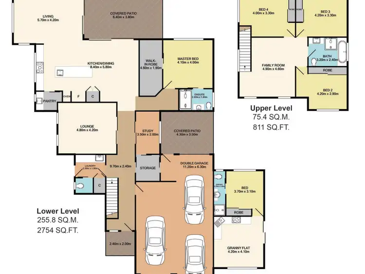 Floorplan of Homely house listing, 3 Casula Place, Ourimbah NSW 2258