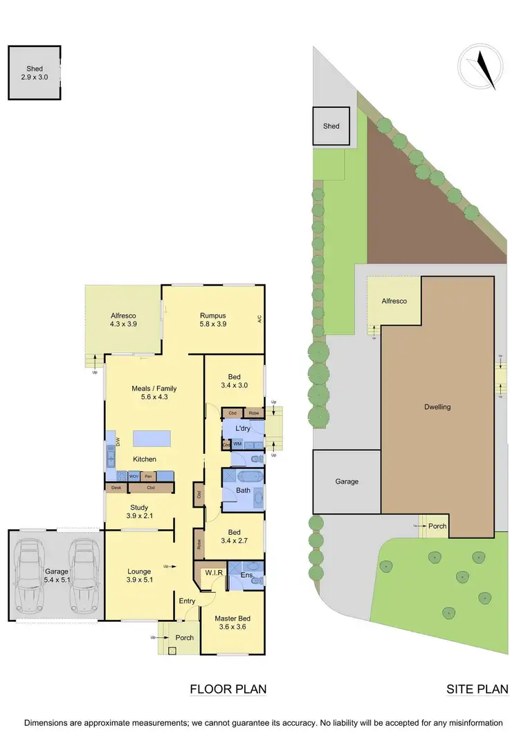 Floorplan of Homely house listing, 7 Moore Close, Mill Park VIC 3082
