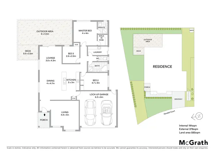 Floorplan of Homely house listing, 4 Kendall Court, Miners Rest VIC 3352