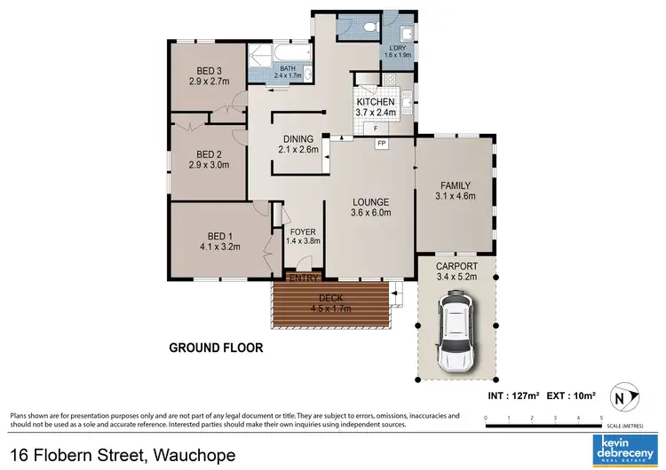 Floorplan of Homely house listing, 16 Flobern Avenue, Wauchope NSW 2446
