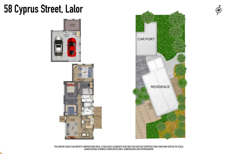 Floorplan of Homely house listing, 58 Cyprus Street, Lalor VIC 3075