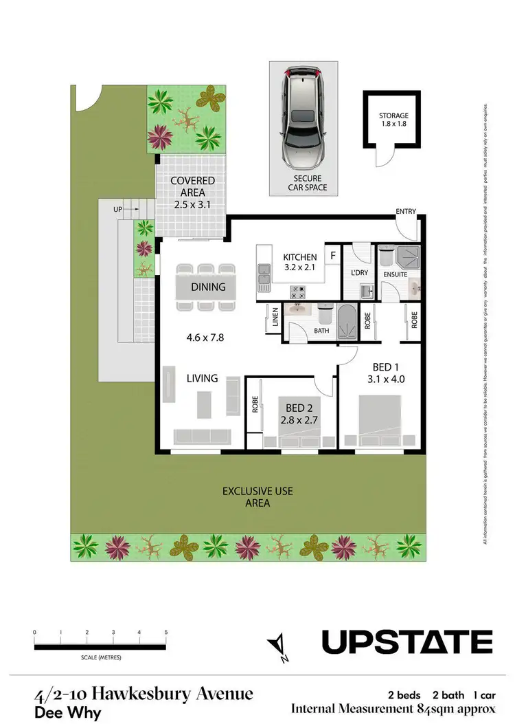 Floorplan of Homely apartment listing, 4/2-10 Hawkesbury Avenue, Dee Why NSW 2099