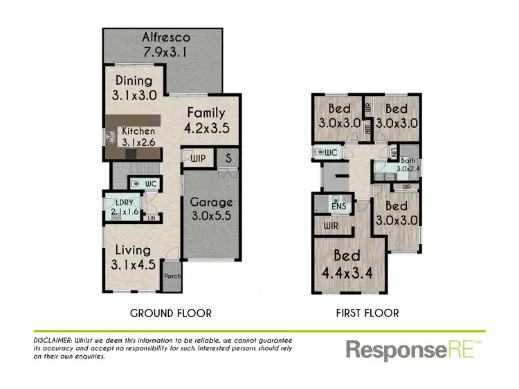 Floorplan of Homely house listing, 10 Munro Place, Jordan Springs NSW 2747