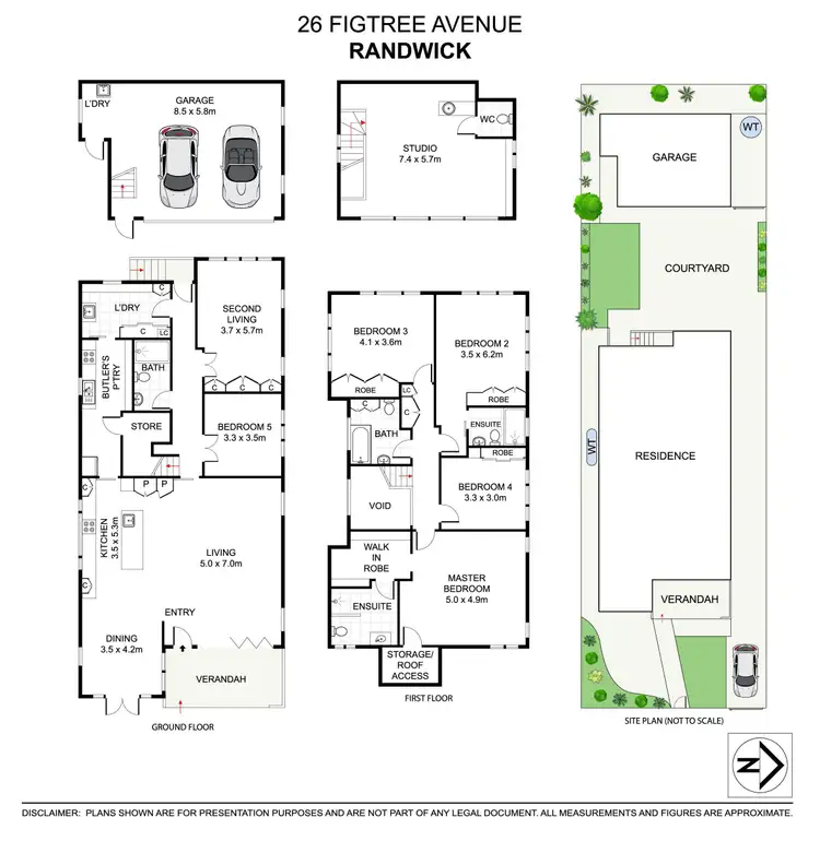 Floorplan of Homely house listing, 26 Figtree Avenue, Randwick NSW 2031