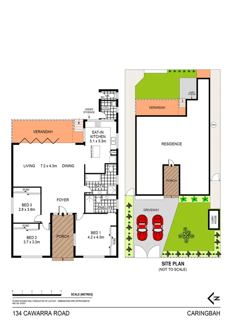 Floorplan of Homely house listing, 134 Cawarra Road, Caringbah NSW 2229