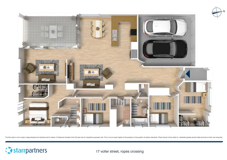 Floorplan of Homely house listing, 17 Voller Street, Ropes Crossing NSW 2760