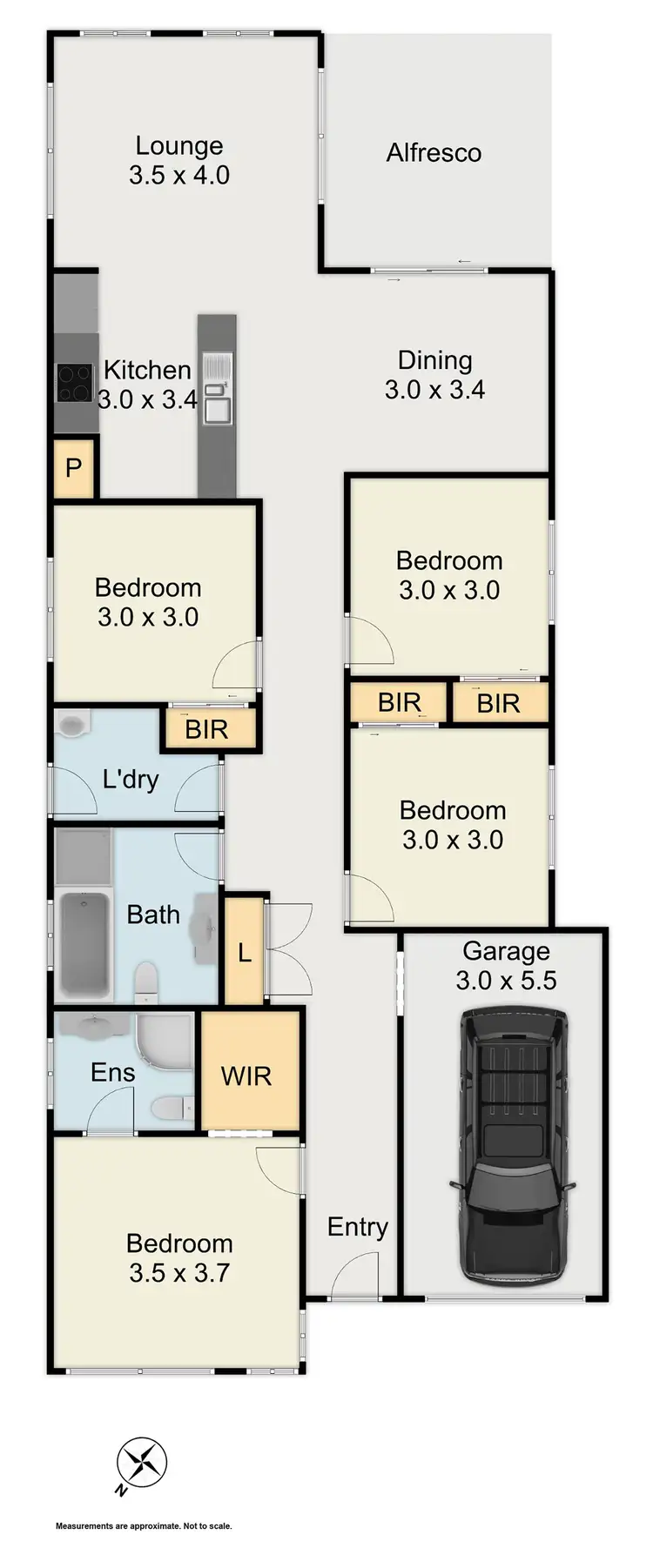 Floorplan of Homely house listing, 172 Princes Street, Riverstone NSW 2765
