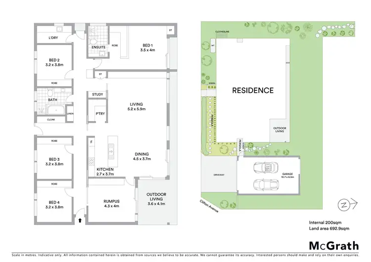 Floorplan of Homely house listing, 1/1 Clifton Avenue, Mudgee NSW 2850