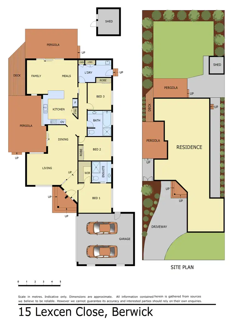 Floorplan of Homely house listing, 15 Lexcen Close, Berwick VIC 3806