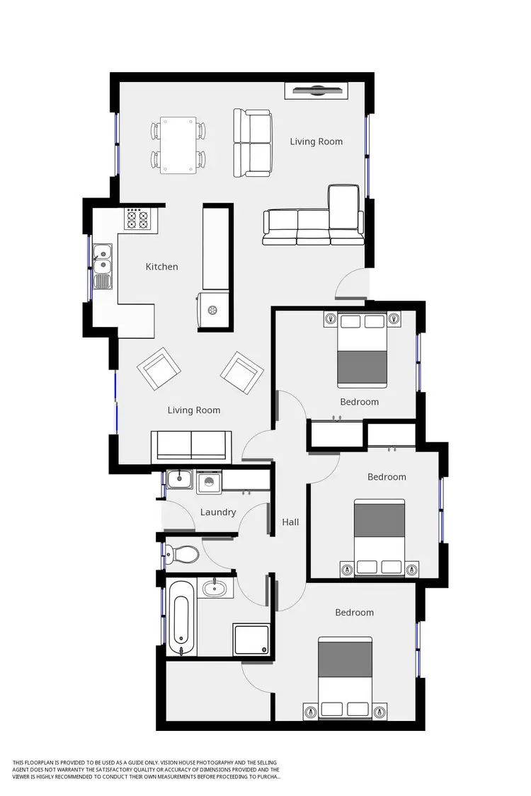 Floorplan of Homely house listing, 8 Ashwood Court, Mildura VIC 3500