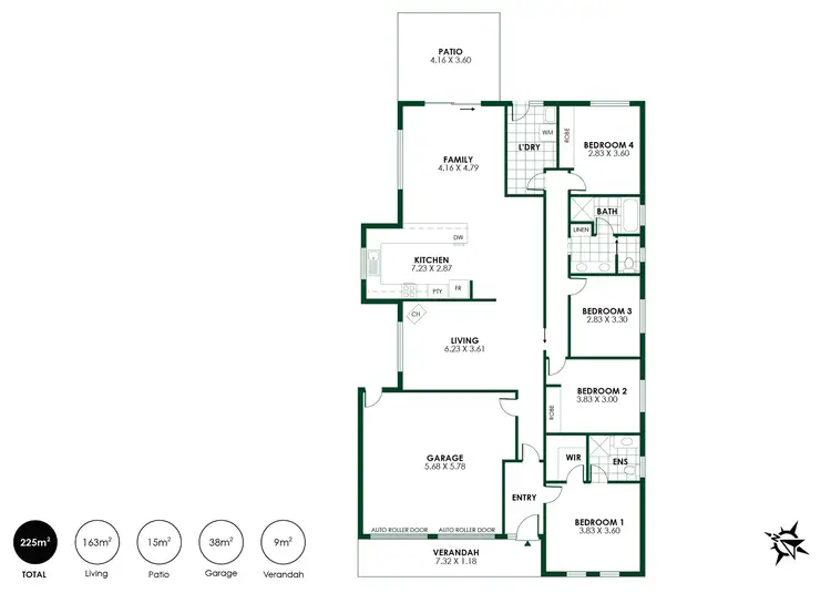 Floorplan of Homely house listing, 2/10 View Road, Woodside SA 5244