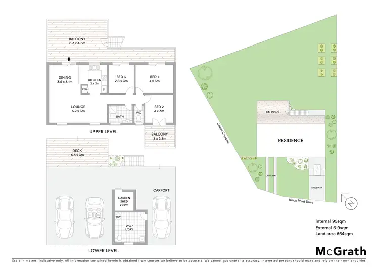 Floorplan of Homely house listing, 9 Kings Point Drive, Kings Point NSW 2539