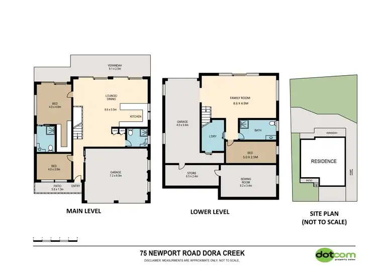 Floorplan of Homely house listing, 75 Newport Road, Dora Creek NSW 2264
