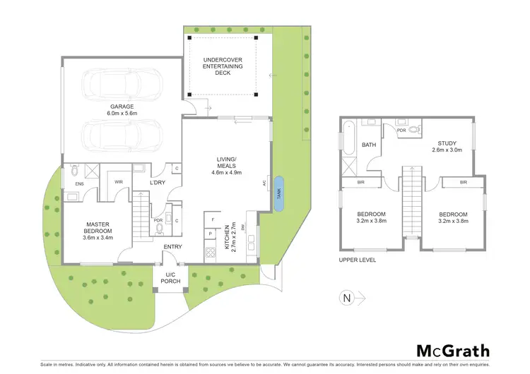 Floorplan of Homely townhouse listing, 1/520 Mitcham Road, Mitcham VIC 3132
