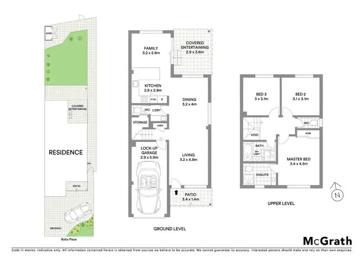 Floorplan of Homely house listing, 2B Bolta Place, Cromer NSW 2099