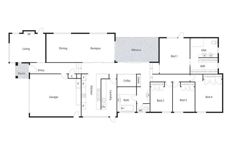 Floorplan of Homely house listing, 39 Mcnicoll Place, Hughes ACT 2605
