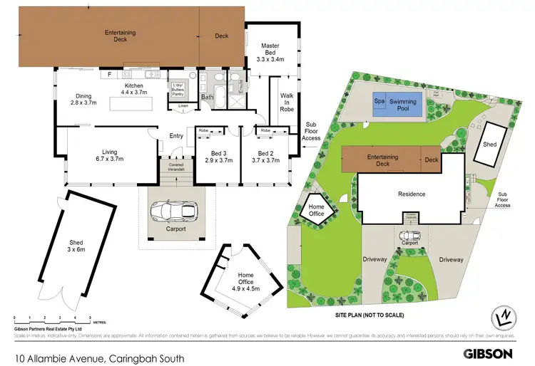 Floorplan of Homely house listing, 10 Allambie Avenue, Caringbah South NSW 2229
