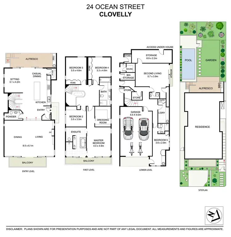 Floorplan of Homely house listing, 24 Ocean Street, Clovelly NSW 2031