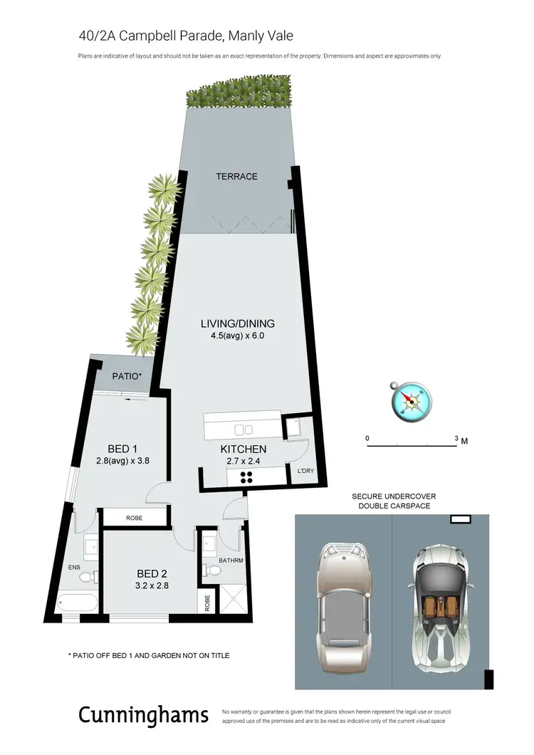 Floorplan of Homely unit listing, 40/2a Campbell Parade, Manly Vale NSW 2093