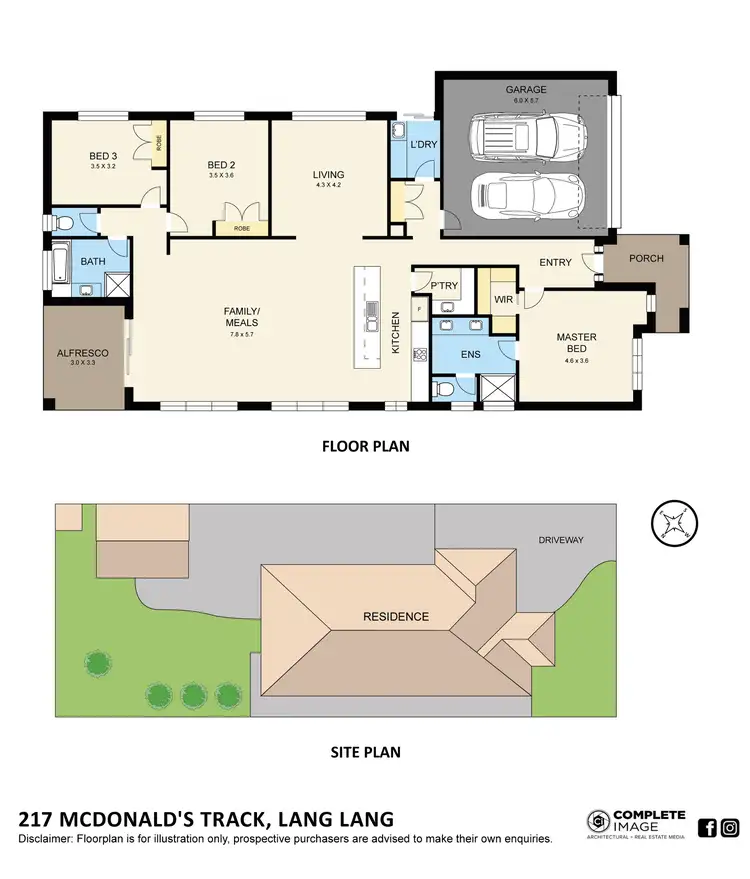 Floorplan of Homely house listing, 217 Mcdonalds Track, Lang Lang VIC 3984