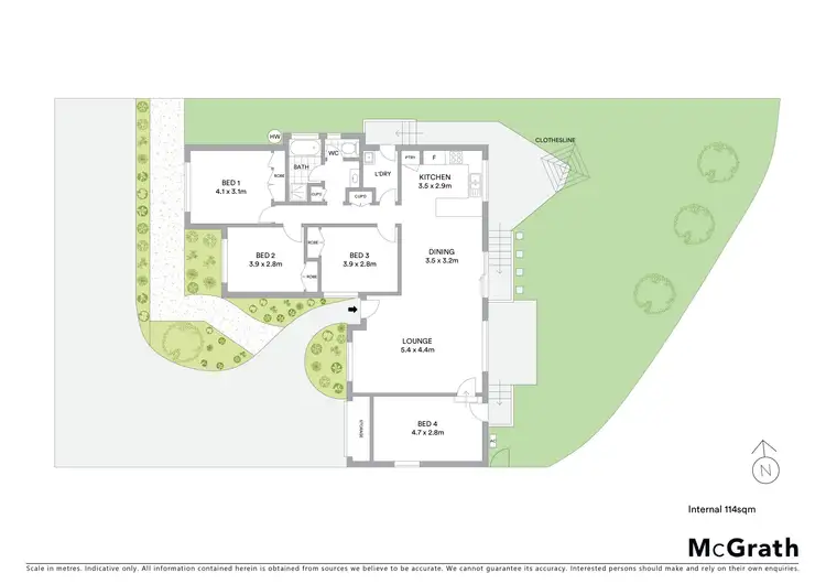 Floorplan of Homely house listing, 2/7 Robert Jones Street, Mudgee NSW 2850