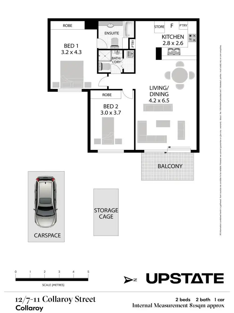 Floorplan of Homely unit listing, 12/7-11 Collaroy Street, Collaroy NSW 2097