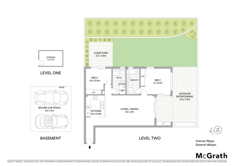 Floorplan of Homely unit listing, 23/28 Brookvale Avenue, Brookvale NSW 2100