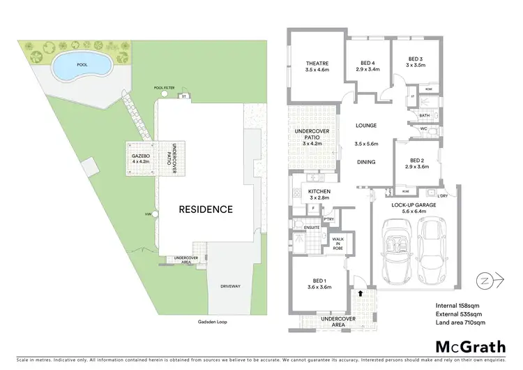 Floorplan of Homely house listing, 8 Gadsden Loop, Mount Louisa QLD 4814