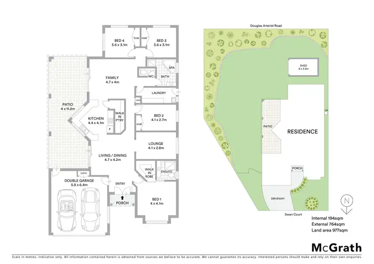 Floorplan of Homely house listing, 4 Swan Court, Douglas QLD 4814