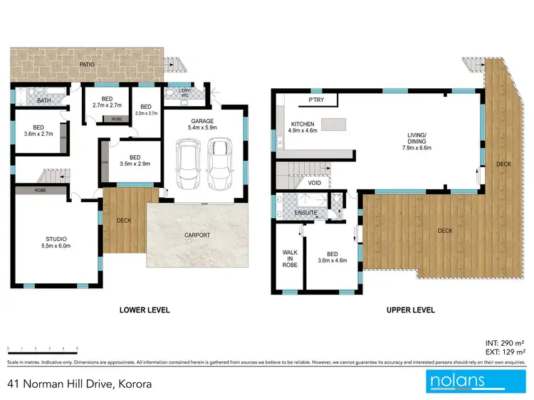 Floorplan of Homely house listing, 41 Norman Hill Drive, Korora NSW 2450