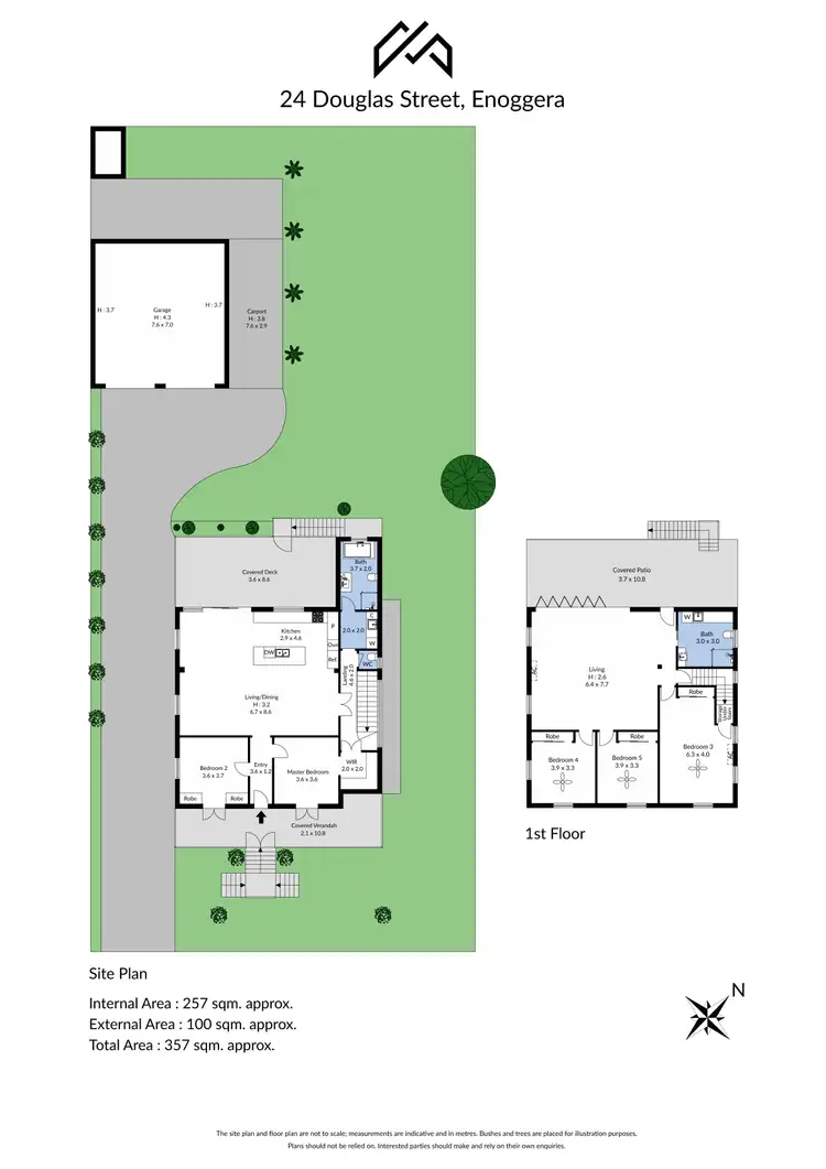 Floorplan of Homely house listing, 24 Douglas Street, Enoggera QLD 4051
