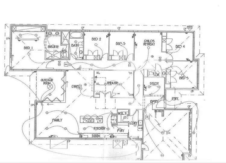 Floorplan of Homely house listing, 6 Whistle Bird Court, Cornubia QLD 4130