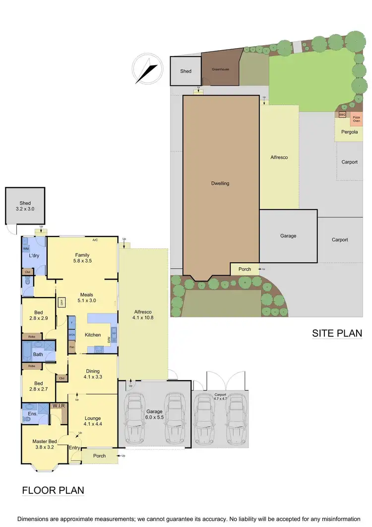 Floorplan of Homely house listing, 39 Brabham Drive, Mill Park VIC 3082