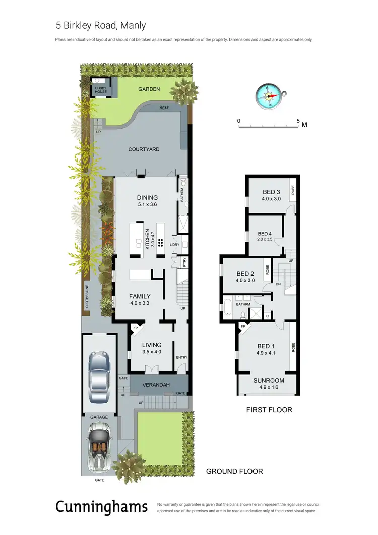 Floorplan of Homely house listing, 5 Birkley Road, Manly NSW 2095